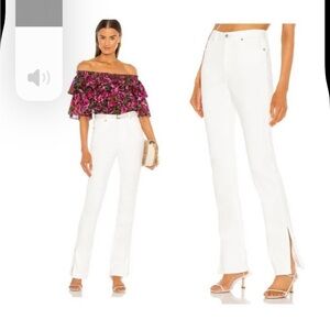 Something Navy Nina White Jeans